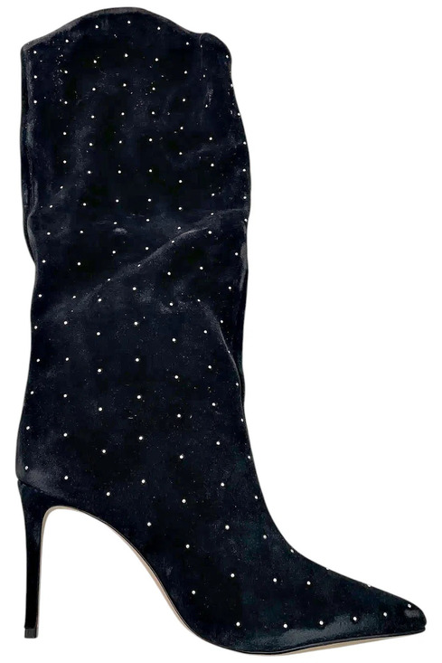 Schutz Shoes - Schutz Women's Maryana Studs Boots Black - Medium